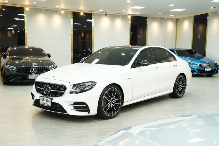 Mercedes-Benz E-Class 2020 E53 Sedan เบนซิน เกียร์อัตโนมัติ ขาว รูปที่ 3