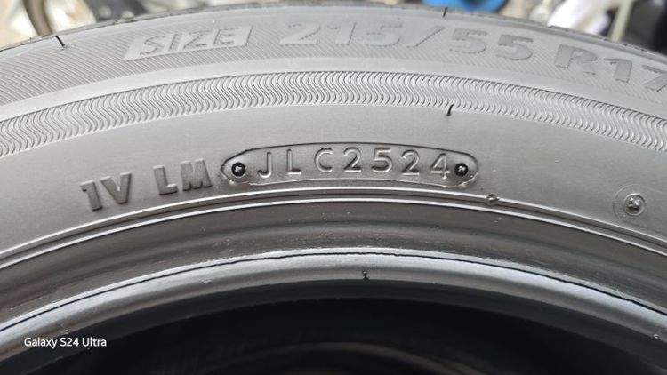 215​ 55 17 Bridgestone Ecopia​ ep300​ ลงพื้นปี25 สวยดอกเต็มๆ​ ร่องยางหนา นุ่มเงียบสุดๆ พร้อมใช้อีกนาน​ ผลิตกลางปี​24 ชุด​4เส้น​ 5,800​ บาท  รูปที่ 7