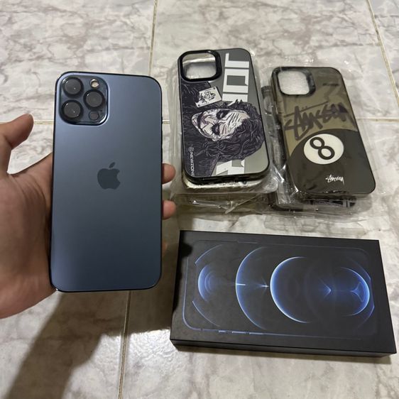 iphone 12 pro max 256 gb สี pacific blue