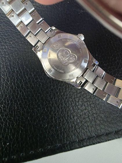tag heuer aquaracer waf 1415 ladysize หน้าขาวหลักเพชร. รูปที่ 9