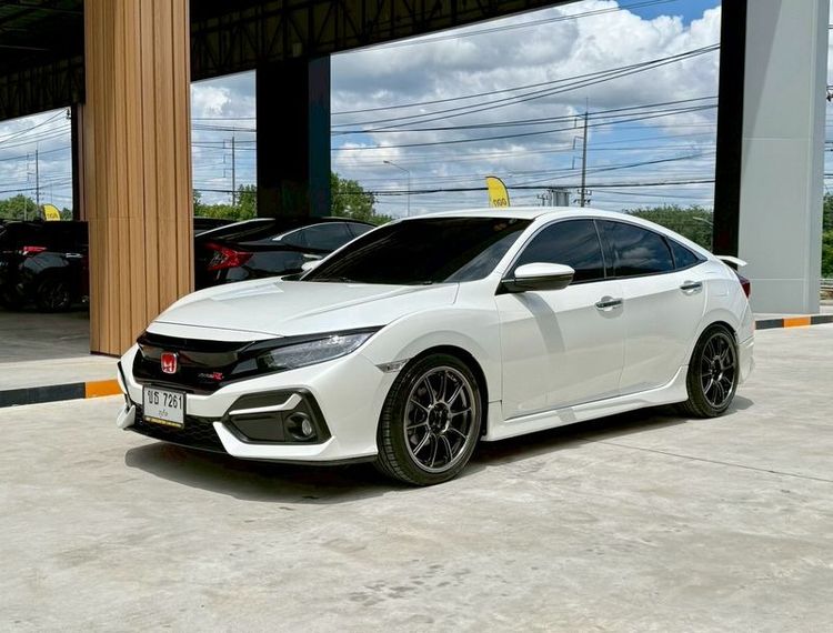 รถ Honda Civic 1.8 EL i-VTEC สี ขาว