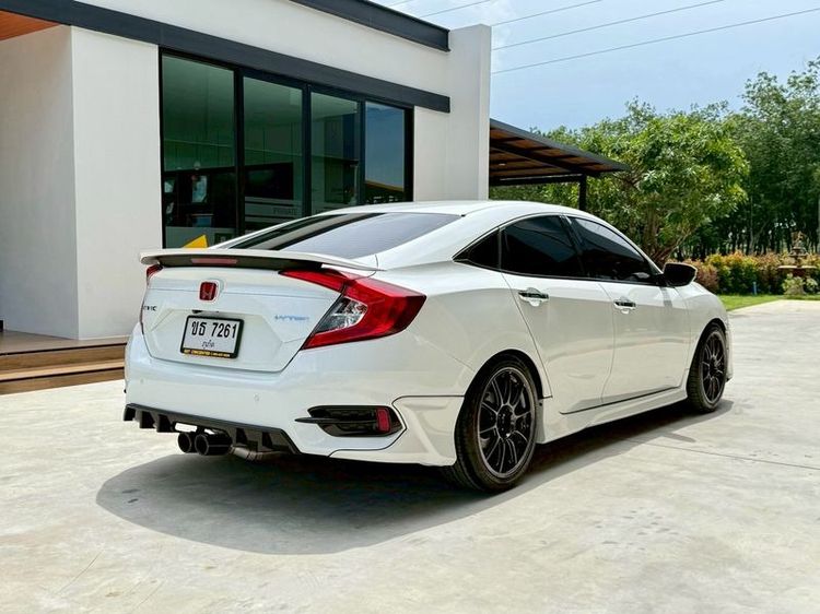 Honda Civic 2018 1.8 EL i-VTEC Sedan เบนซิน ไม่ติดแก๊ส เกียร์อัตโนมัติ ขาว รูปที่ 4
