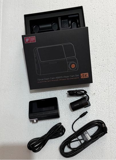 กล้องติดรถยนต์ 70mai A800S พร้อมกล้องหลัง RC06