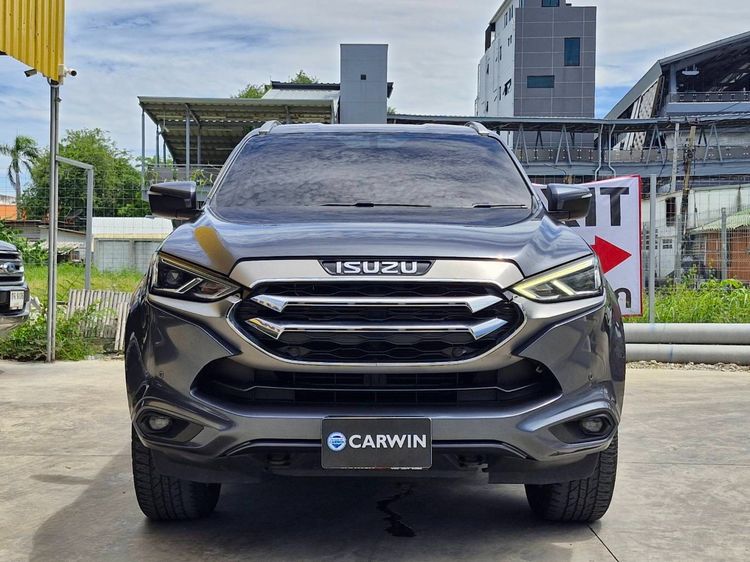 Isuzu MU-X 2021 1.9 Elegant 2WD Utility-car ดีเซล ไม่ติดแก๊ส เกียร์อัตโนมัติ เทา รูปที่ 2