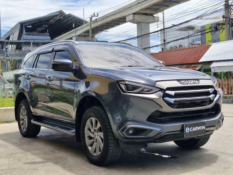 Isuzu MU-X 2021 1.9 Elegant 2WD Utility-car ดีเซล ไม่ติดแก๊ส เกียร์อัตโนมัติ เทา รูปที่ 3