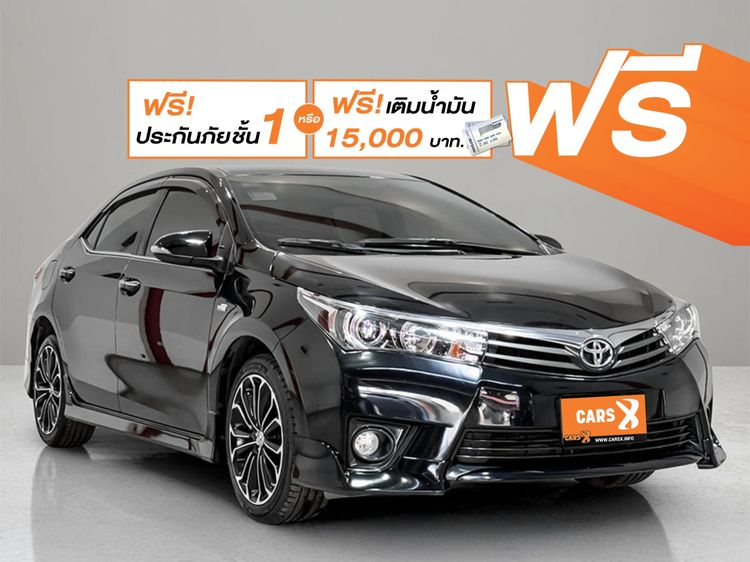 รถ Toyota Altis 1.8 Esport สี ดำ