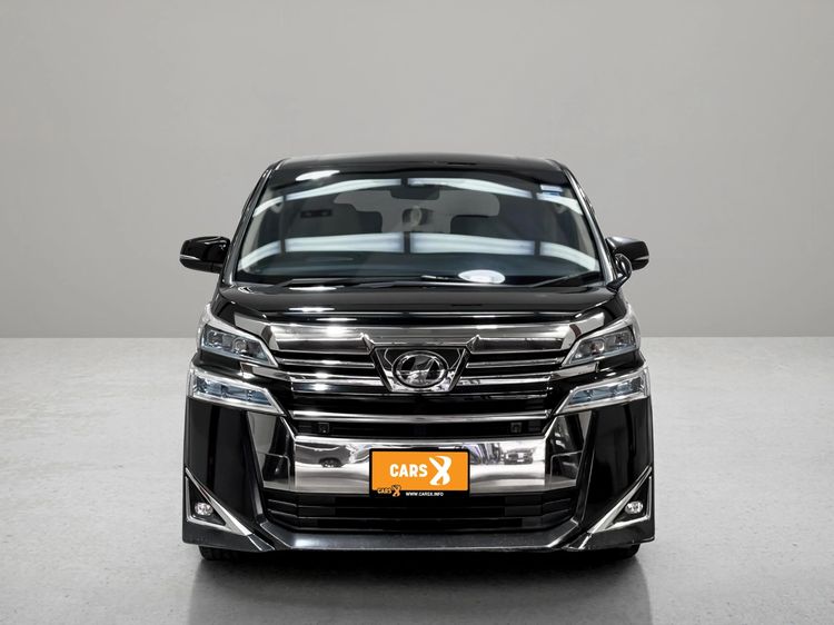 Toyota Vellfire 2018 2.5 Z G Edition Sedan เบนซิน ไม่ติดแก๊ส เกียร์อัตโนมัติ ดำ รูปที่ 3