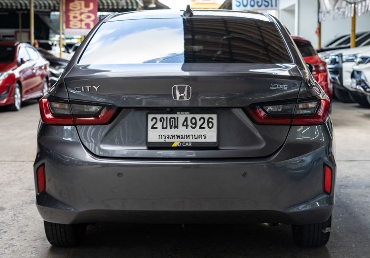 Honda City 2021 1.0 SV Sedan เบนซิน ไม่ติดแก๊ส เกียร์อัตโนมัติ เทา รูปที่ 4