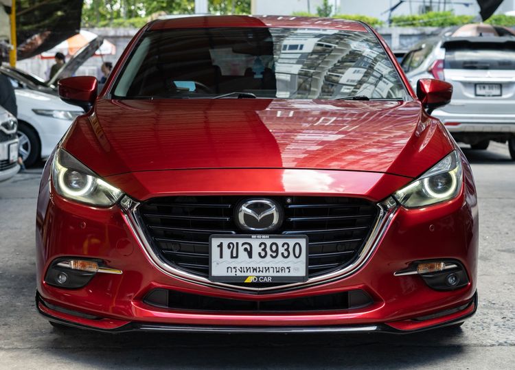 Mazda Mazda3 2018 2.0 SP Sports Sedan เบนซิน ไม่ติดแก๊ส เกียร์อัตโนมัติ แดง