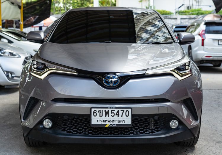 รถ Toyota C-HR 1.8 HV Hi สี เทา