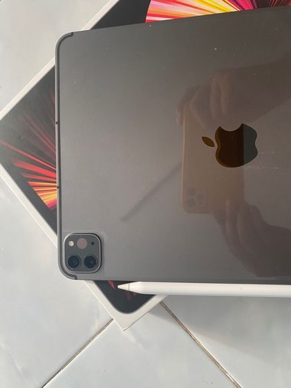  iPad  Pro 11 M1 11นิ้ว Gen 3 WiFi Cellular 256 GB. ไม่มีรอย  รูปที่ 4