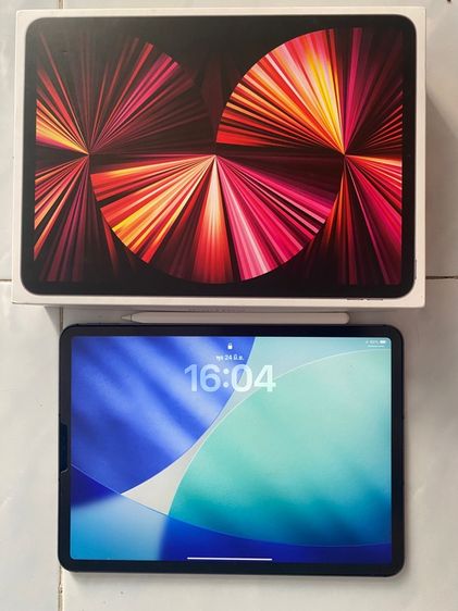  iPad  Pro 11 M1 11นิ้ว Gen 3 WiFi Cellular 256 GB. ไม่มีรอย  รูปที่ 3