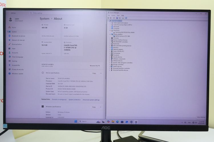 Comset Gaming Core i7-9700K (8C.8T) GTX 1080 RAM32.500GB รูปที่ 2