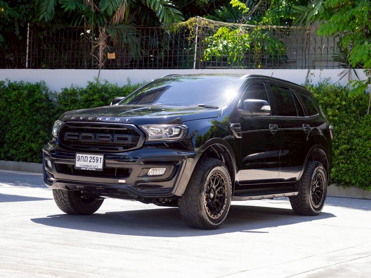 Ford Everest 2020 2.0 Titanium Utility-car ดีเซล ไม่ติดแก๊ส เกียร์อัตโนมัติ ดำ รูปที่ 3