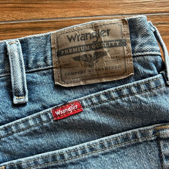 👖★ Wrangler Premium Quality ★ ของแท้💯 Vintage Blue Wash Regular Fit (Straight Leg)