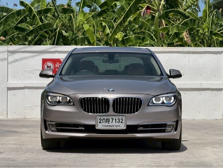 BMW Series 7 2013 730Ld Sedan ดีเซล ไม่ติดแก๊ส เกียร์อัตโนมัติ น้ำตาล รูปที่ 2