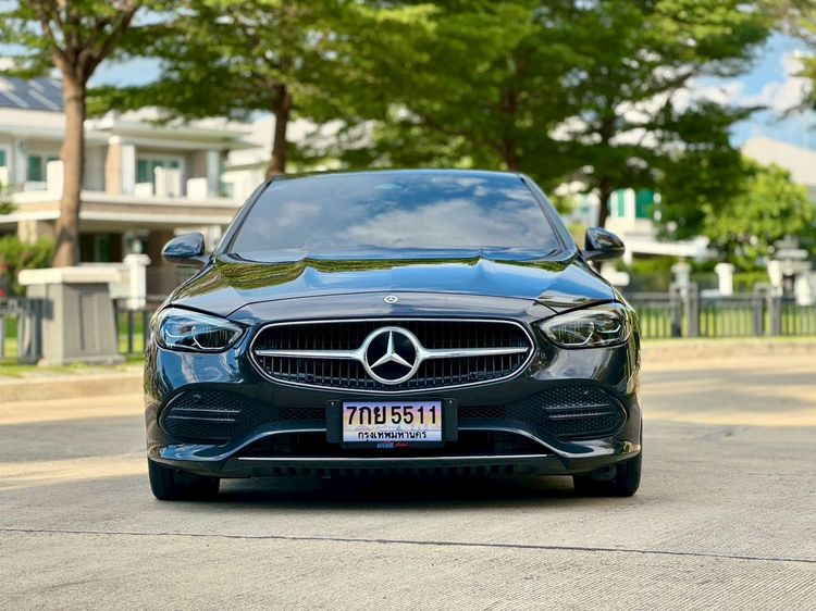 Mercedes-Benz C-Class 2023 C220 Sedan ดีเซล ไม่ติดแก๊ส เกียร์อัตโนมัติ เทา รูปที่ 2
