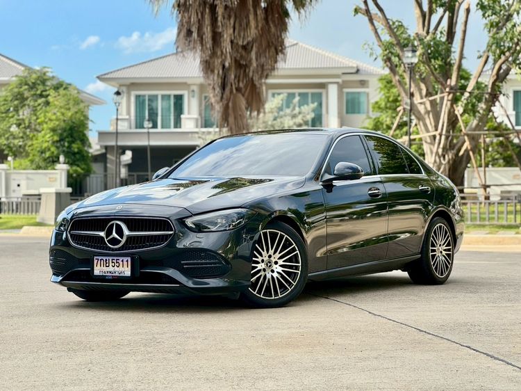 รถ Mercedes-Benz C-Class C220 สี เทา
