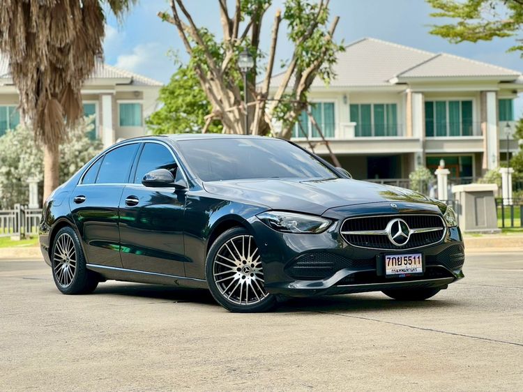 Mercedes-Benz C-Class 2023 C220 Sedan ดีเซล ไม่ติดแก๊ส เกียร์อัตโนมัติ เทา รูปที่ 3