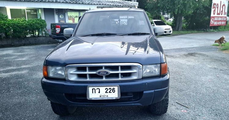 Ford Ranger 2002 2.2 XLT 4WD Pickup ดีเซล เกียร์ธรรมดา เขียว