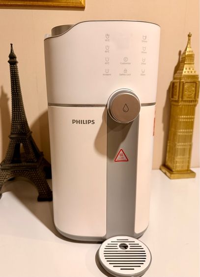 Philips เครื่องกรองน้ำดื่ม ไส้กรองใหม่ พร้อมใช้งาน ไม่ต้องติดตั้ง ส่งฟรี กทม