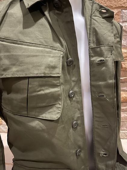 Tropical Combat Jacket 5rd Pattern เสื้อกระเป๋าเฉียงรุ่นที่ 5 ปี1970 Size X-Small Regular  รูปที่ 13