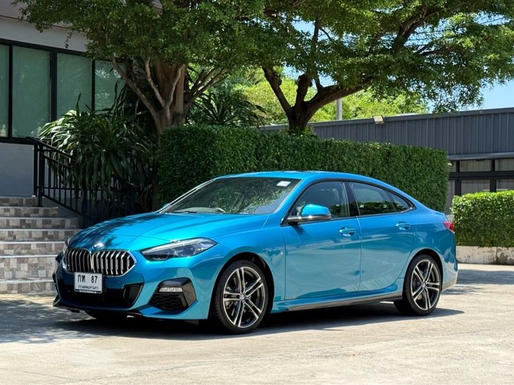 BMW Series 2 2021 220i Sedan เบนซิน ไม่ติดแก๊ส เกียร์อัตโนมัติ ฟ้า รูปที่ 4
