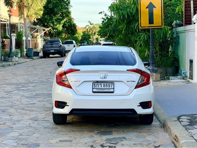 Honda Civic 2016 1.8 EL i-VTEC Sedan ไฮบริด ไม่ติดแก๊ส เกียร์อัตโนมัติ ขาว