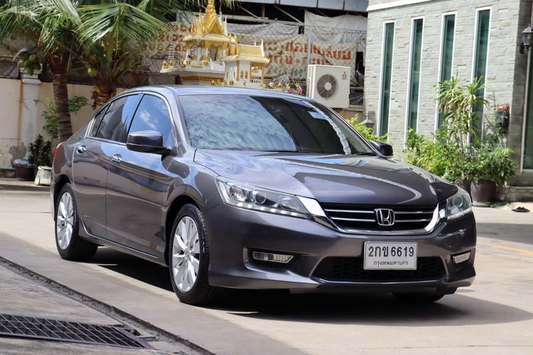 Honda Accord 2013 2.0 EL Sedan เบนซิน ไม่ติดแก๊ส เกียร์อัตโนมัติ เทา รูปที่ 3