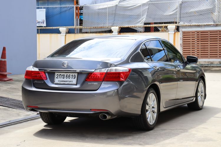Honda Accord 2013 2.0 EL Sedan เบนซิน ไม่ติดแก๊ส เกียร์อัตโนมัติ เทา รูปที่ 4