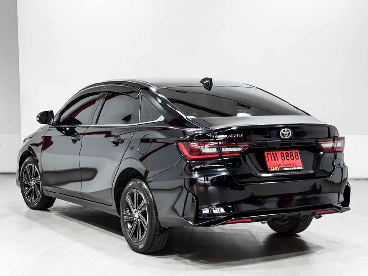 Toyota Yaris ATIV 2023 1.2 Premium Sedan เบนซิน ไม่ติดแก๊ส เกียร์อัตโนมัติ ดำ รูปที่ 4