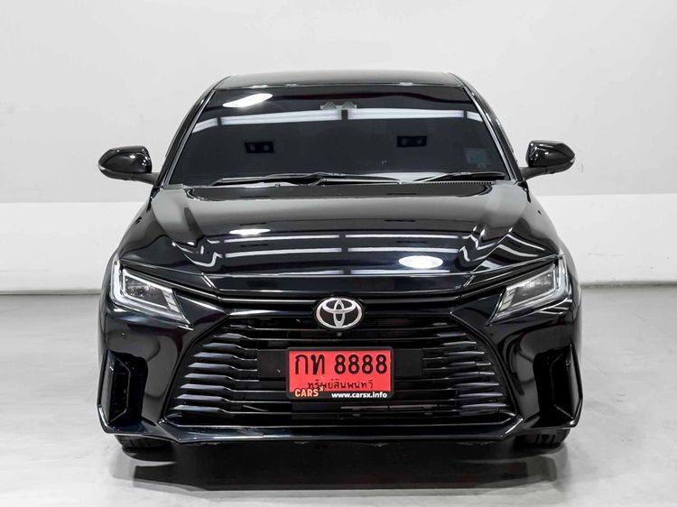 Toyota Yaris ATIV 2023 1.2 Premium Sedan เบนซิน ไม่ติดแก๊ส เกียร์อัตโนมัติ ดำ รูปที่ 2