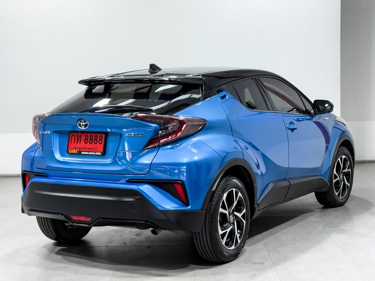 Toyota C-HR 2019 1.8 HV Hi Sedan ไฮบริด ไม่ติดแก๊ส เกียร์อัตโนมัติ น้ำเงิน รูปที่ 4