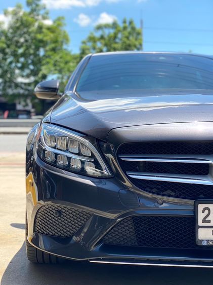 Mercedes-Benz C-Class 2021 C220 Sedan ดีเซล ไม่ติดแก๊ส เกียร์อัตโนมัติ เทา รูปที่ 3