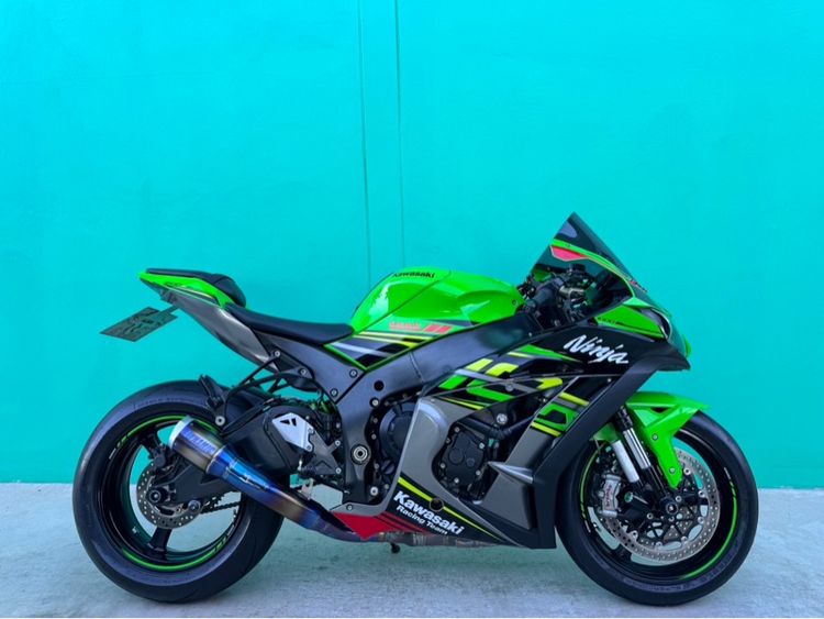 Ninja ZX10r KAWASAKI ZX10R สีเขียว ปี2020 วิ่ง9,000โล รถมือเดียว 