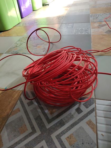 สายไฟสีแดง