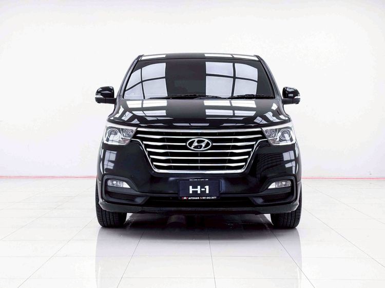 Hyundai Grand Starex 2019 2.5 VIP Utility-car ดีเซล ไม่ติดแก๊ส เกียร์อัตโนมัติ ดำ รูปที่ 3