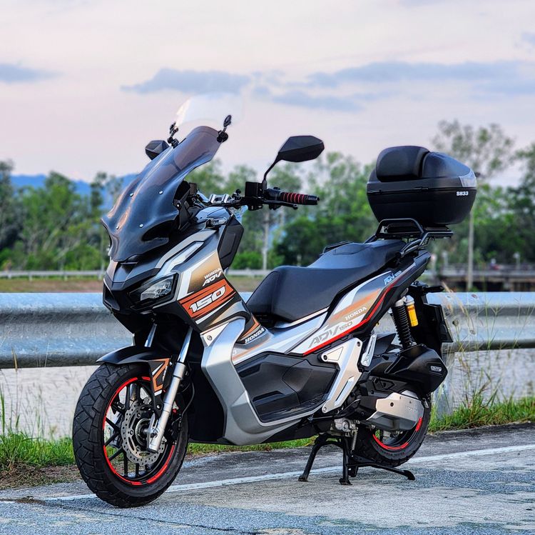 🎉 🏍️ขาย Honda ADV150 ABS ปี 2019 ที่ดูแลรักษาดี ยิ่งกว่าป้ายแดงใหม่ สภาพสุดเทพ ไมล์น้อย ของแต่งครบ โครตคุ้ม พร้อมใช้งานทันที รูปที่ 2