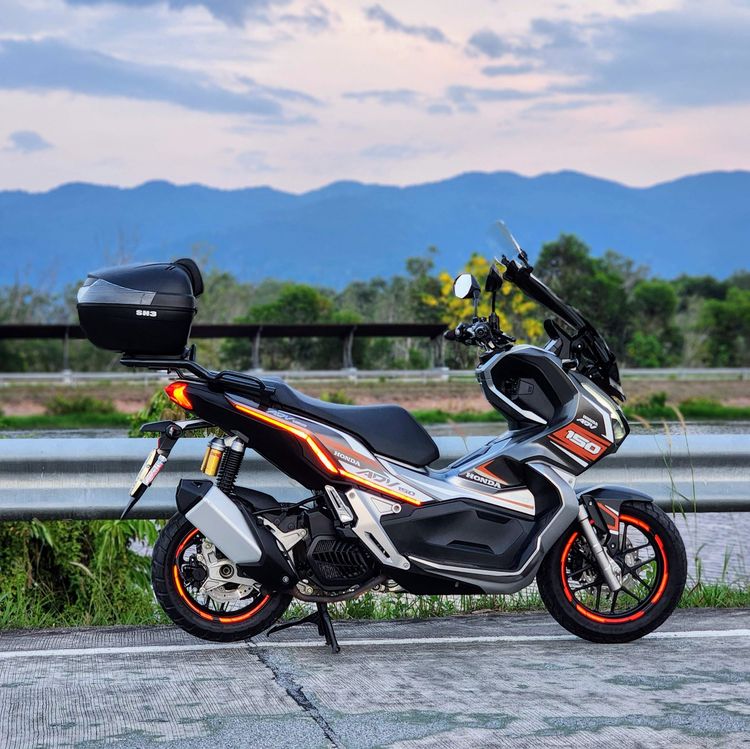 🎉 🏍️ขาย Honda ADV150 ABS ปี 2019 ที่ดูแลรักษาดี ยิ่งกว่าป้ายแดงใหม่ สภาพสุดเทพ ไมล์น้อย ของแต่งครบ โครตคุ้ม พร้อมใช้งานทันที รูปที่ 6