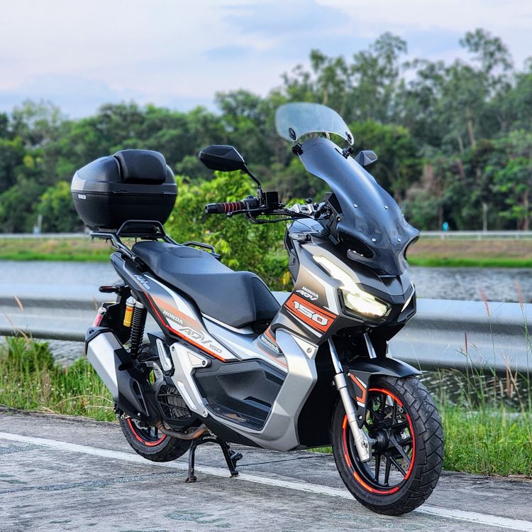 🎉 🏍️ขาย Honda ADV150 ABS ปี 2019 ที่ดูแลรักษาดี ยิ่งกว่าป้ายแดงใหม่ สภาพสุดเทพ ไมล์น้อย ของแต่งครบ โครตคุ้ม พร้อมใช้งานทันที รูปที่ 7