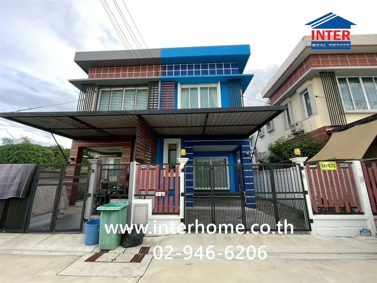 ทาวน์เฮ้าส์แฝด 2 ชั้น 25 ตร.ว. หมู่บ้านบัวขาว ซอยรามคำแหง174 ถนนรามคำแหง เขตมีนบุรี กรุงเทพมหานคร