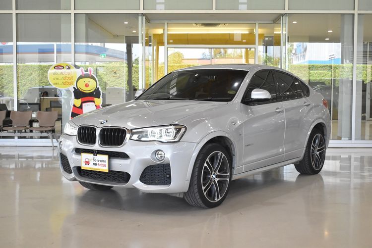 รถ BMW X4 2.0 xDrive20d M Sport 4WD สี เทา