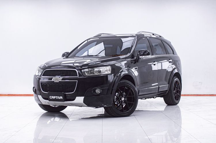 รถ Chevrolet Captiva 2.0 LT 4WD สี ดำ