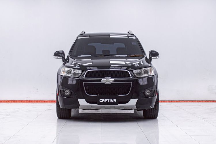 Chevrolet Captiva 2012 2.0 LT 4WD Utility-car ดีเซล ไม่ติดแก๊ส เกียร์อัตโนมัติ ดำ รูปที่ 4