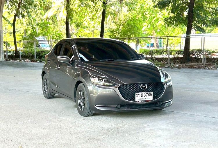 Mazda Mazda 2 2021 1.3 Sedan เบนซิน ไม่ติดแก๊ส เกียร์อัตโนมัติ เทา รูปที่ 3