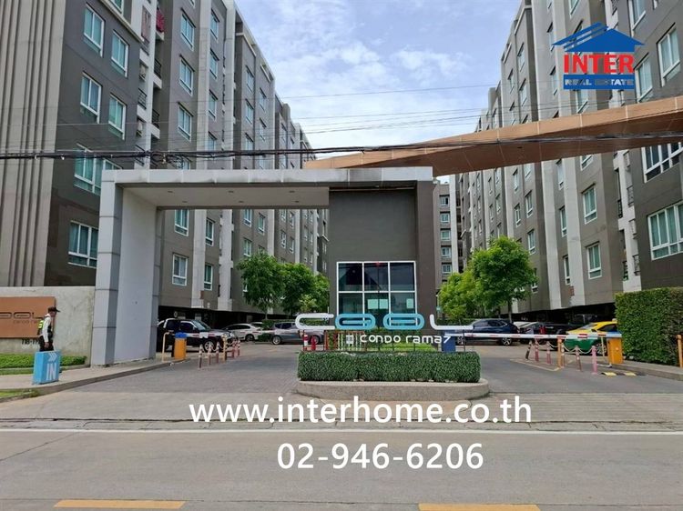 คอนโดมิเนียม 40.59 ตร.ม. คลูคอนโดพระราม7 อาคารร 1 ใกล้การไฟฟ้าฝ่ายผลิตแห่งประเทศไทย ถนนบางกรวย-ไทรน้อย บางกรวย นนทบุรี