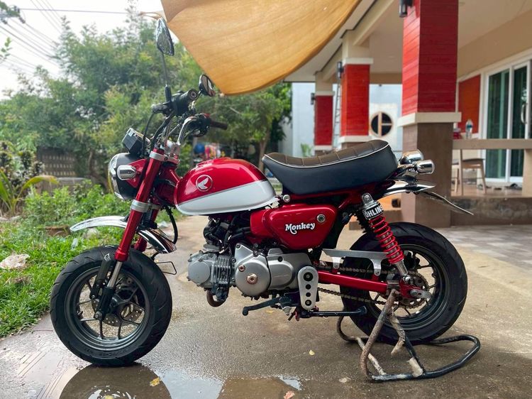  Honda Monkey 125 ปี 2018 สีแดง-ขาว รูปที่ 2