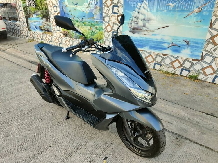🛵ยังไงก็ขาย PCX 160 ปี 65 เครื่องดี สีสวย สตาร์ทมือ กุญแจรีโมท เล่มชุดโอนครบ+เปลี่ยนถ่ายน้ำมันเครื่องฟรี ส่งฟรี30 ก.ม รูปที่ 5