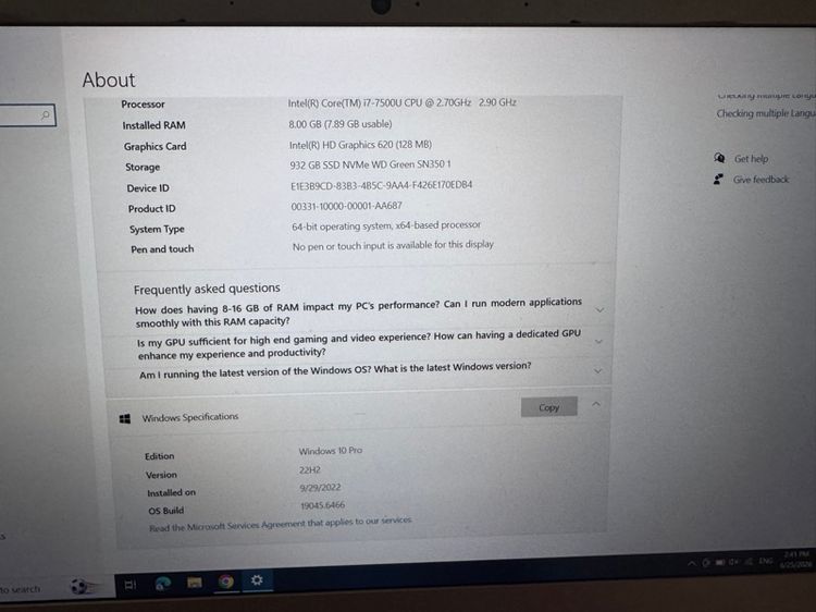 โน๊ตบุ๊ค Lenovo ideaPad 710S-13IKB รูปที่ 5