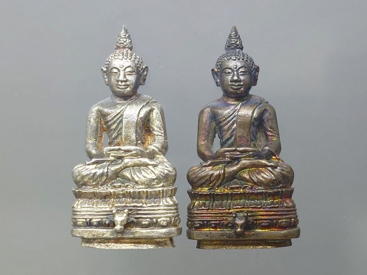 พระกริ่งนิรันตราย ญสส. ชุด เนื้อเงิน และนวะโลหะ วัดบวรนิเวศวิหาร ปี2535 พร้อมกล่องเดิม รูปที่ 3